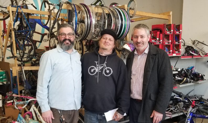 Reading PA Environmental Firm Supports City Youth Bike Hub